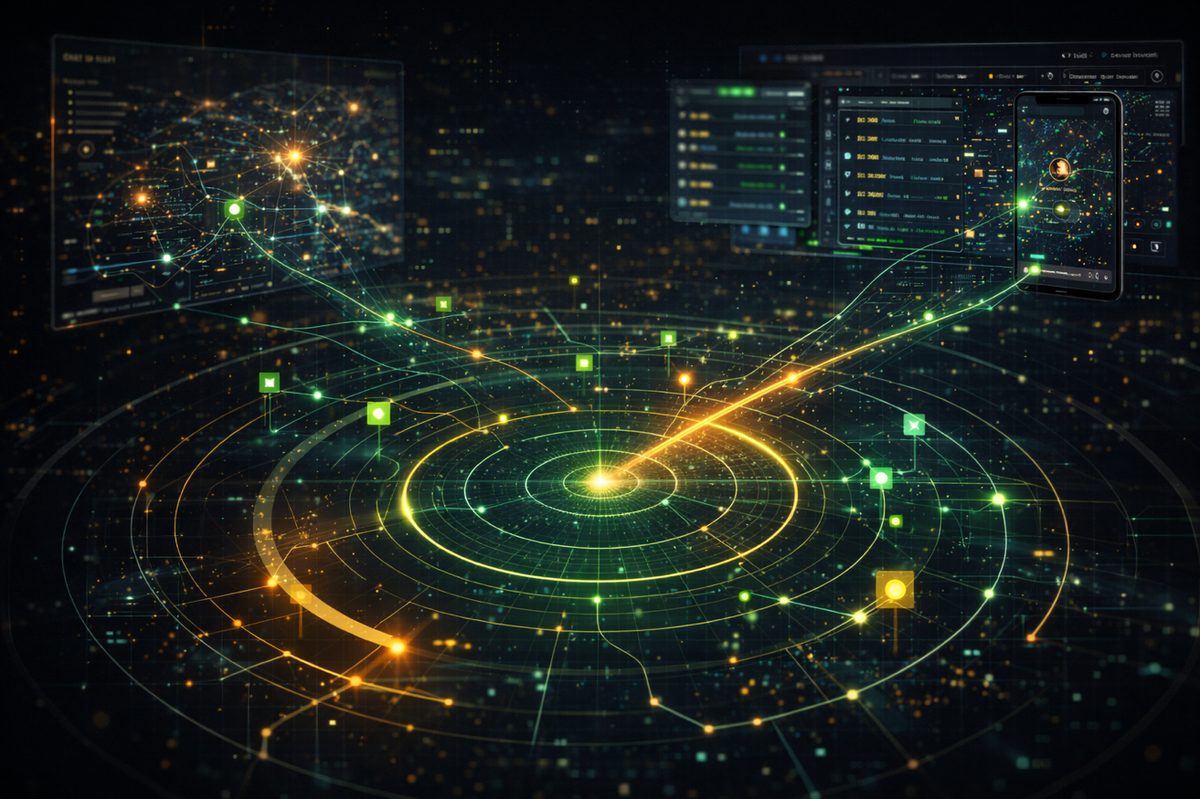 Mazzaneh Radar - Real-time seller scanning visualization